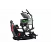 Racing simulator cockpit Next Level Racing GTElite Wheel Plate Edition — Alumīnija un oglekļa tērauda stūres un pedāļu montāžas platforma