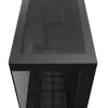 PC korpuss DeepCool CH690 DIGITAL Tower Melns — ATX/Micro-ATX/Mini-ITX, LCD displejs, 3x2,5 collu + 1x3,5 collu nodalījumi, līdz 450 mm GPU, 182 mm CPU dzesētājs