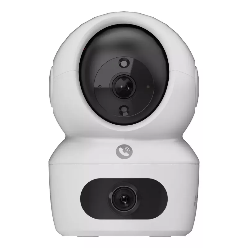 IP drošības kamera EZVIZ H7c Dual 2K (2560×1440), dubultlēca, iekštelpām, Wi‑Fi/ETH, microSD līdz 512 GB