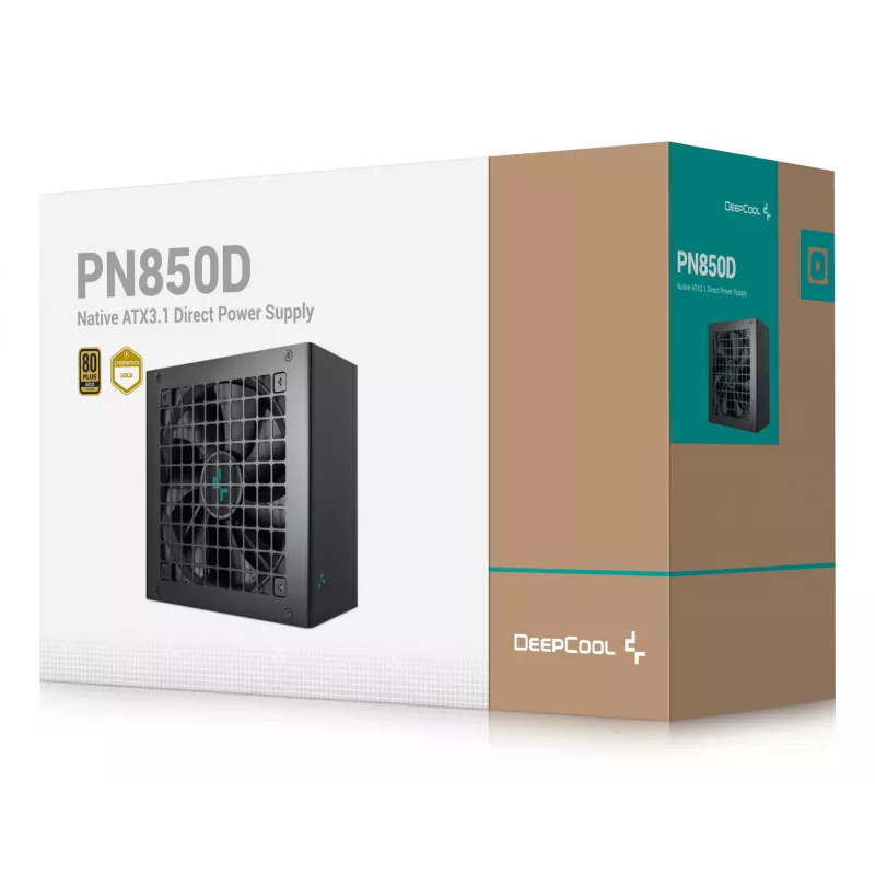 Gamer Storm PN850D barošanas bloks 850 W 20+4 kontaktu ATX ATX Melns
