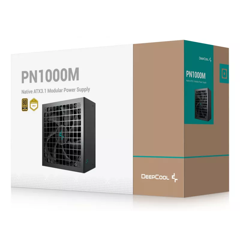 Gamer Storm PN1000M barošanas bloks 1000 W 20+4 kontaktu ATX ATX melns