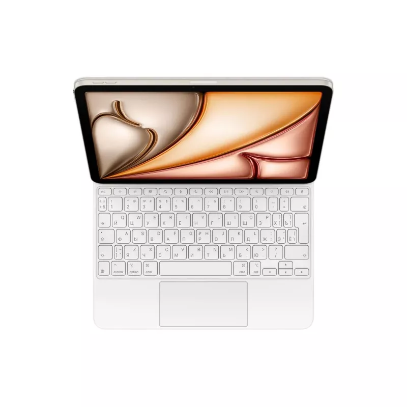 APPLE Magic tastatūra iPad Air 11 collu (m2/m3/m4) - krievu - balta