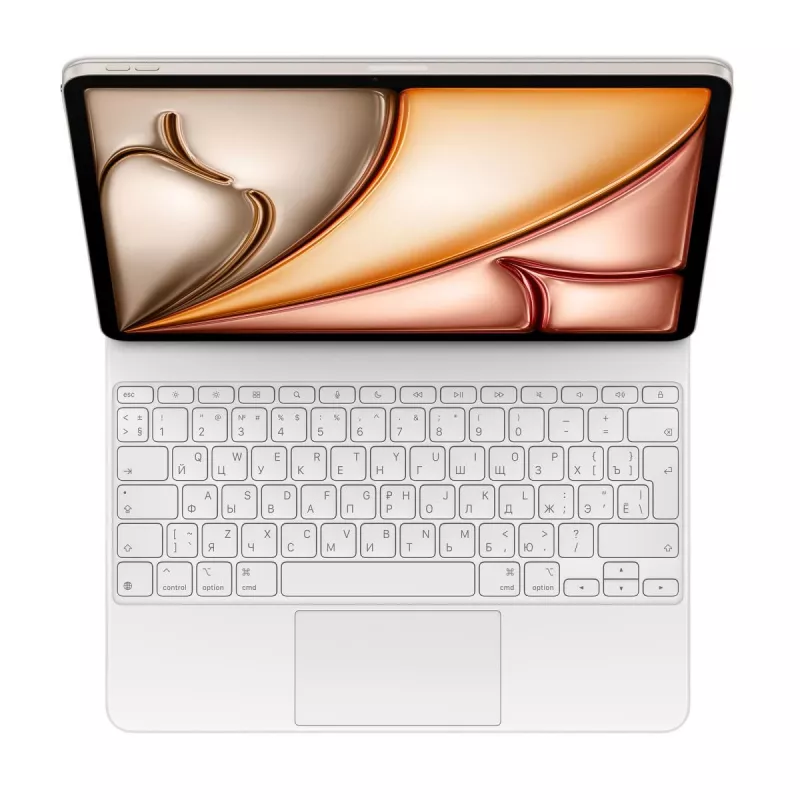 APPLE Magic tastatūra iPad Air 13 collu M3 — krievu — balta