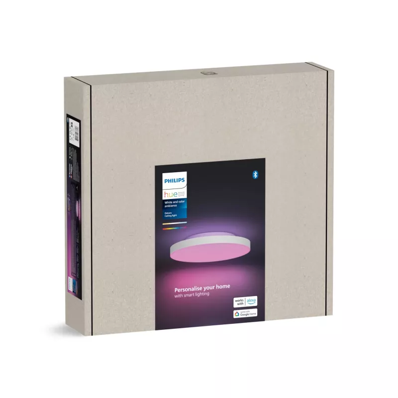 Philips Hue balta and colour ambience Datura griestu gaismeklis, mazs