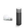 Philips Hue balta Lucca āra stabs, viedais staba/staba apgaismojums, Bluetooth/Zigbee, Antracīts, LED, Alumīnijs, E27