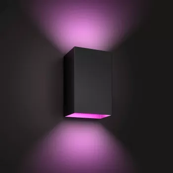 Philips Hue balta and colour ambience Resonate āra sienas gaismeklis