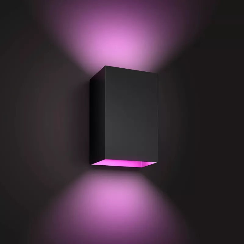 Philips Hue balta and colour ambience Resonate āra sienas gaismeklis