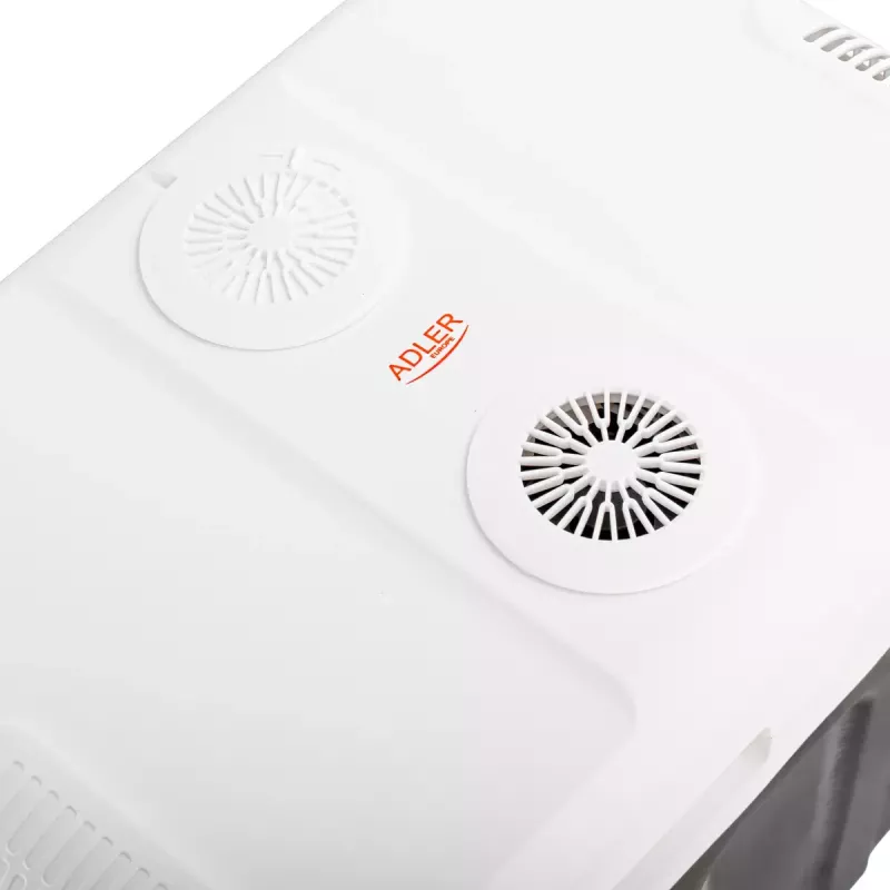 Pārnēsājams dzesētājs Adler AD 8090 — 40 L 12 V auto ledusskapis, Peltjē dzesēšana, 220–240 V tīkla barošana, riteņi