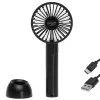 Galda ventilators Adler AD 7338 Mini USB — 7 cm diametrs, 3 ātrumi, melns