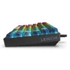Mehāniskā spēļu tastatūra Lenovo Legion K510 Mini Pro 75% US English, 84 taustiņi, RGB, USB, 1,8 m kabelis, melna/caurspīdīga