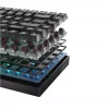 Mehāniskā spēļu tastatūra Lenovo Legion K510 Mini Pro 75% US English, 84 taustiņi, RGB, USB, 1,8 m kabelis, melna/caurspīdīga