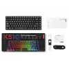 Mehāniskā spēļu tastatūra Lenovo Legion K510 Mini Pro 75% US English, 84 taustiņi, RGB, USB, 1,8 m kabelis, melna/caurspīdīga