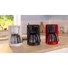 Pilienveida kafijas automāts Bosch TKA2M114 — 1,25 L ūdens tvertne, 15 krūzēm, sarkans