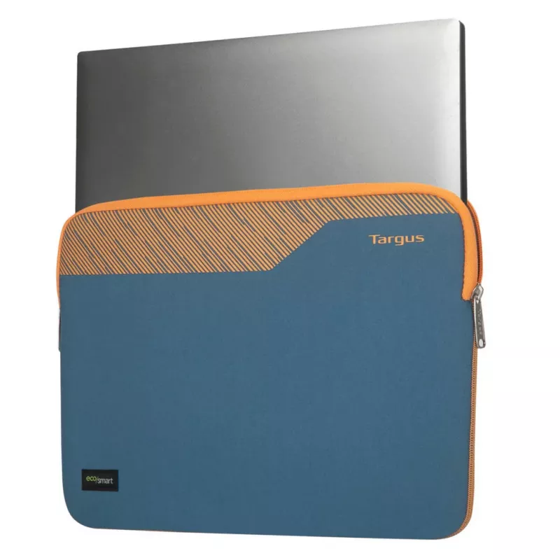 Targus Pulse II EcoSmart 35,6 cm (14 collu) uzmavas futrālis zils, oranžs
