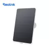 Saules panelis Reolink SP3-W 12W 6V USB-C IP65 āra, 360° horizontāli, 90° vertikāli, 4 m kabelis, tehnopolimērs, balts