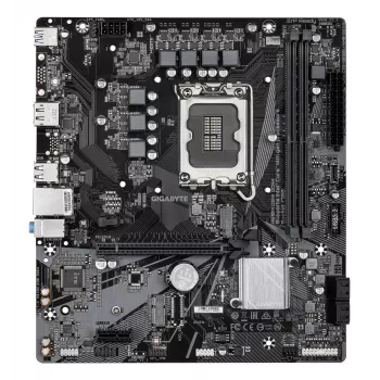 GIGABYTE H610M D3W DDR4 mātesplate - atbalsta 14. paaudzes Intel Core CPU, 5+1+1 fāžu VRM, līdz 3200MHz DDR4, 1xPCIe 3.0 M.2, 1GbE LAN, USB 3.2 Gen 1
