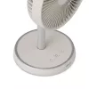 Stāvventilators Duux Rize Flex 21 cm, 4 ātrumi, svārstīšanās, 10 W, pelēcīgi bēšs