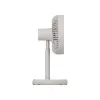 Stāvventilators Duux Rize Flex 21 cm, 4 ātrumi, svārstīšanās, 10 W, pelēcīgi bēšs