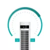 Torņa ventilators Duux Elevate DXTF02 — 29 cm diametrs, 12 ātrumi, svārstības, 4–40 W, balts