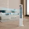Torņa ventilators Duux Elevate DXTF02 — 29 cm diametrs, 12 ātrumi, svārstības, 4–40 W, balts