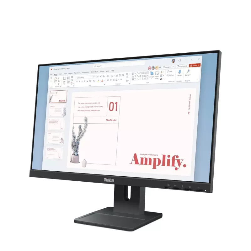 Monitors Lenovo ThinkVision E24-40 23.8 collu LCD Full HD 1920 x 1080