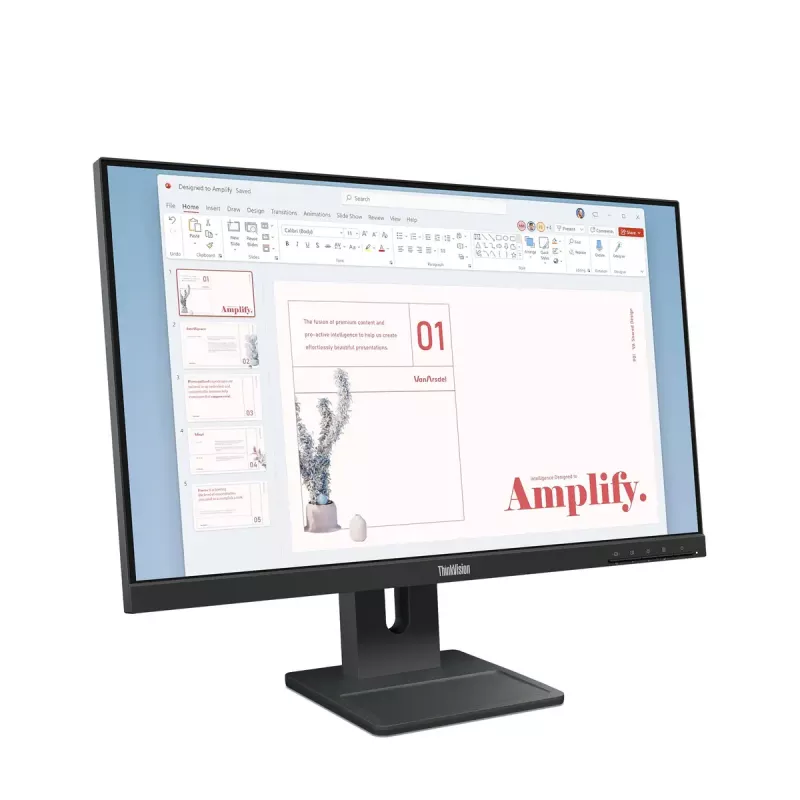 Monitors Lenovo ThinkVision E24-40 23.8 collu LCD Full HD 1920 x 1080
