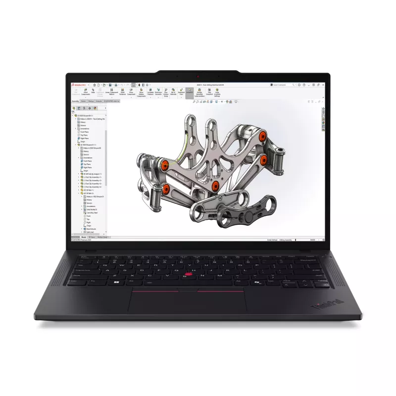 Lenovo ThinkPad P14s Gen 6 (AMD) AMD Ryzen AI 9 HX PRO 370 mobilā darbstacija 35,6 cm (14 collas) WUXGA 64 GB DDR5-SDRAM 1 TB SSD Wi-Fi 7 (802.11be) Windows 11 Pro Nordic Melna