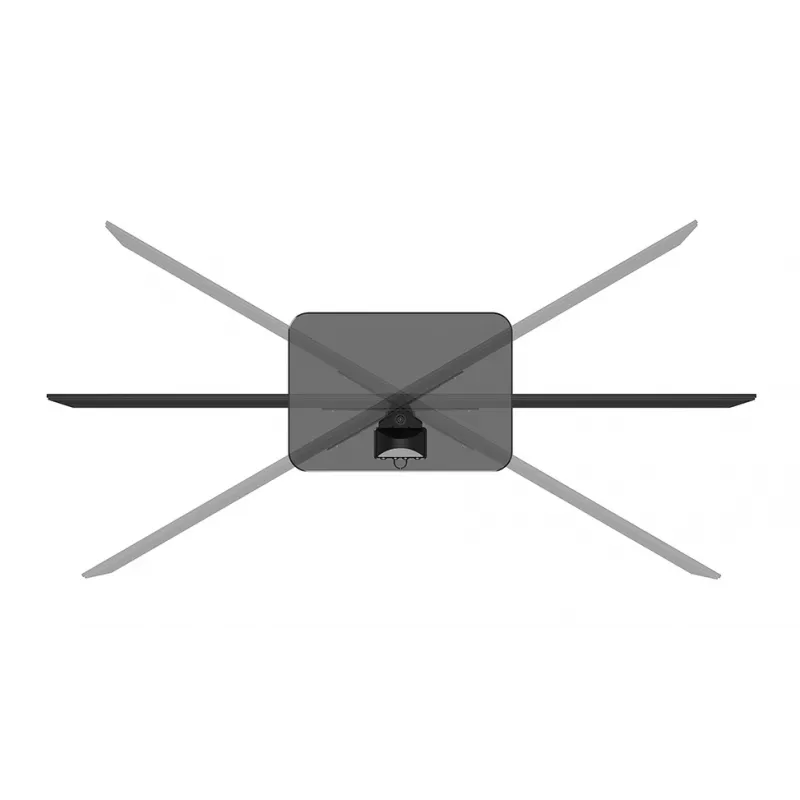 Neomounts DS45-430BL12 TV statīvs 23-43 collas - grozāms, 109,2 cm (43 collas), 100 x 100 mm, 200 x 200 mm, -35 - 35°, Tērauds, Melns