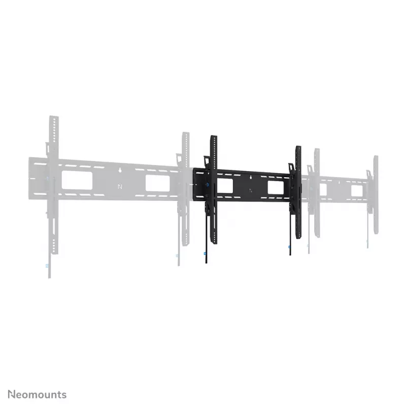 Neomounts lieljaudas televizora sienas stiprinājums 125 kg 43-98 collas VESA 100x100-800x600