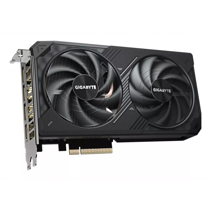 GIGABYTE GeForce RTX 5060 Ti WINDFORCE OC 16G grafiskā karte - 16GB GDDR7, 128bit, PCI-E 5.0, 2587MHz kodola taktsfrekvence, 3 x DisplayPort, 1 x HDMI, GV-N506TWF2OC-16GD