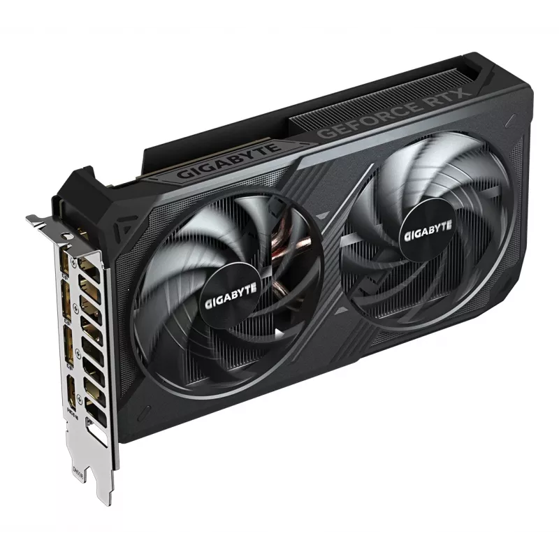 GIGABYTE GeForce RTX 5060 Ti WINDFORCE OC 16G grafiskā karte - 16GB GDDR7, 128bit, PCI-E 5.0, 2587MHz kodola taktsfrekvence, 3 x DisplayPort, 1 x HDMI, GV-N506TWF2OC-16GD