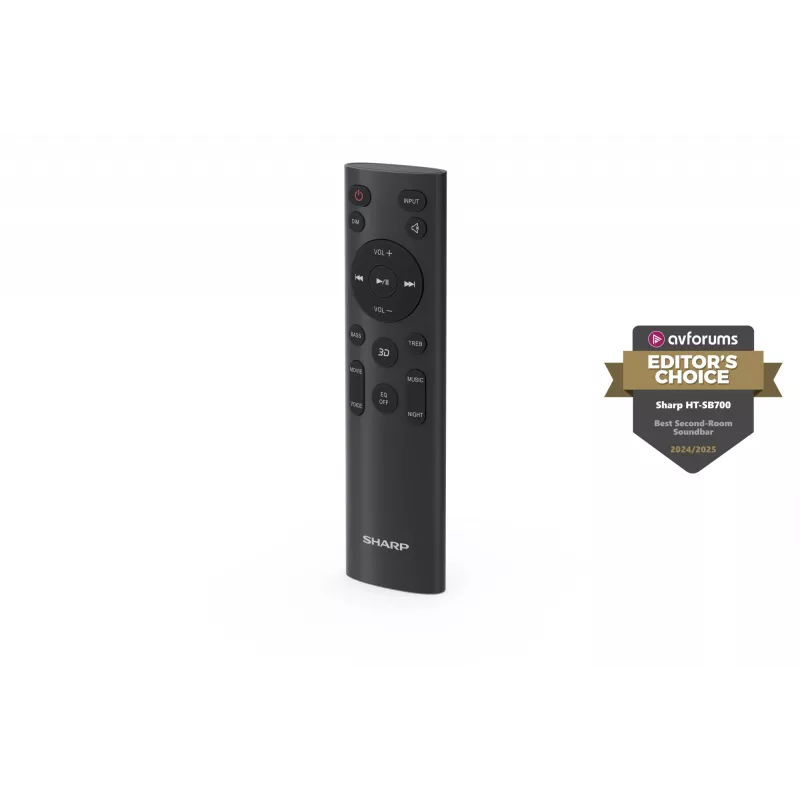 Sharp HT-SB700 skaņas joslas skaļrunis Melns 2.0.2 kanāli 140 W