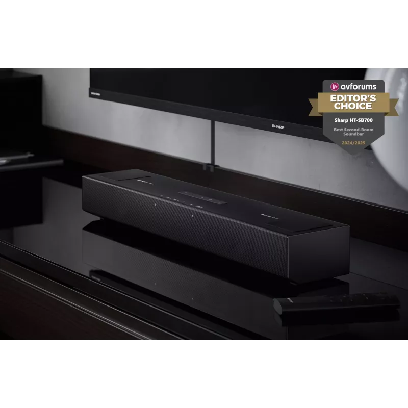 Sharp HT-SB700 skaņas joslas skaļrunis Melns 2.0.2 kanāli 140 W