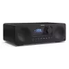 Mājas audio mikro sistēma Sharp XL-B720D 30 W, 2-virzienu skaļruņi, DAB/DAB+/FM, optiskais disku atskaņotājs, melna