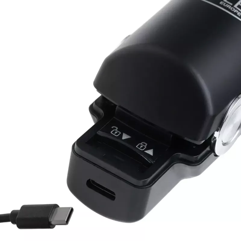 Bezvada matu taisnotājs Adler AD 2327 — keramikas sildīšanas sistēma, 160–220 °C, USB uzlāde