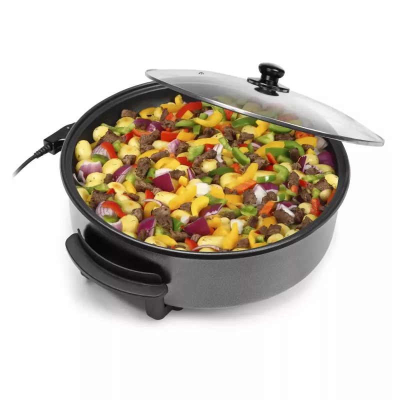 Elektriskā cepešpanna Tristar PZ-9145 XXL - 40 cm, 1500 W, melna