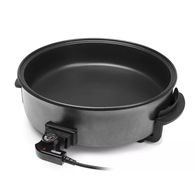Elektriskā cepešpanna Tristar PZ-9145 XXL - 40 cm, 1500 W, melna