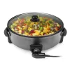 Elektriskā cepešpanna Tristar PZ-9145 XXL - 40 cm, 1500 W, melna