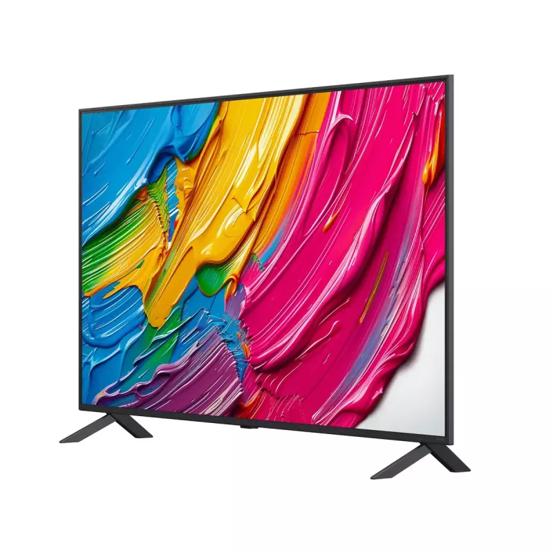 TV LG QNED AI 55QNED80A3A 55 collas 4K Ultra HD QNED Edge‑LED webOS Wi‑Fi Ethernet Melns