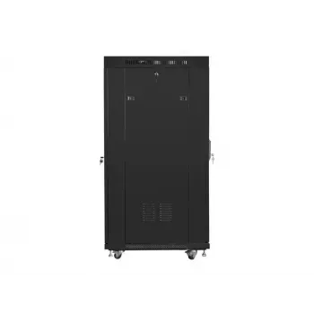 Brīvi stāvošs statīvs Lanberg FF01-8027-12BL 27U melns 1200 kg ietilpība