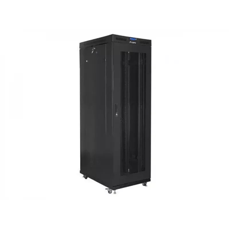 Brīvi stāvošs plaukts Lanberg FF01-8027-23BL 27U 1200 kg Melns