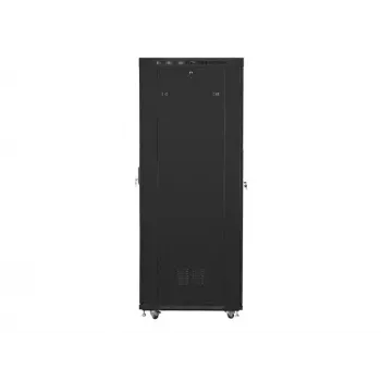 Brīvi stāvošs plaukts Lanberg FF01-8027-23BL 27U 1200 kg Melns