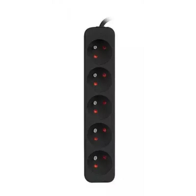 Strāvas pagarinātājs Lanberg PS0-05E-0100-IEC-BK