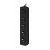 Strāvas pagarinātājs Lanberg PS0-05E-0100-IEC-BK