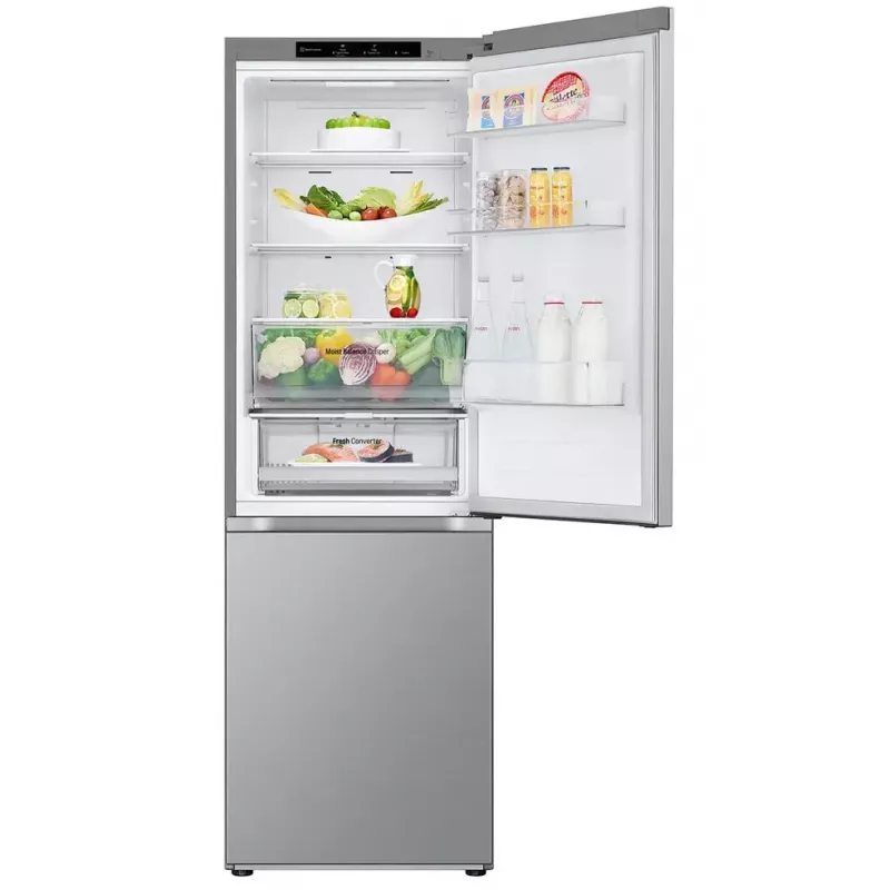LG GBV3100EPY ledusskapis-saldētājs Brīvi stāvošs 344 L E Sudrabs