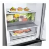 LG GBV3100EPY ledusskapis-saldētājs Brīvi stāvošs 344 L E Sudrabs