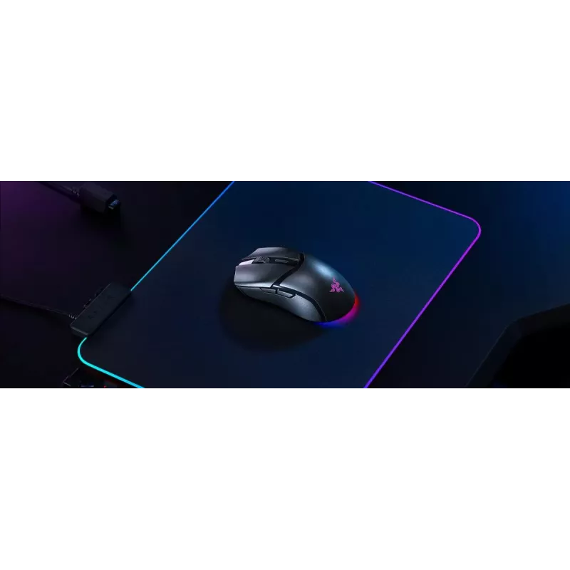 Spēļu pele Razer Cobra HyperSpeed — optisks, 26 000 DPI, Bluetooth + RF bezvadu + USB Type-A, labās rokas, 62 g