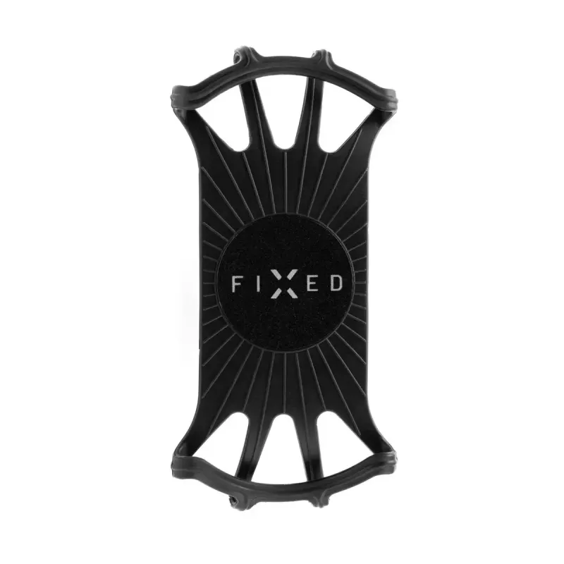 Telefona turētājs FIXED FIXBI2-BK melns — fiksēts stiprinājums velosipēdiem vai motocikliem