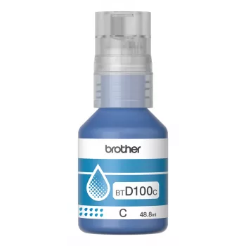 Tintes pudele Brother BTD100C ciāna oriģināla 48.8 ml Brother printeriem, 91 g