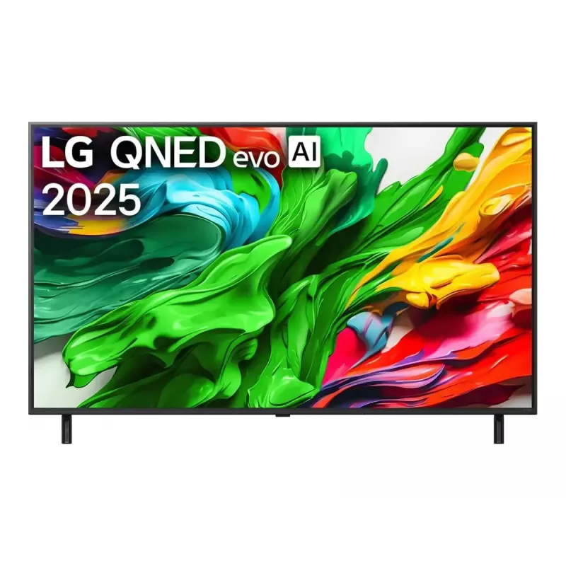 TV LG 55QNED85A3C 55 collu 4K QNED evo Smart TV, WebOS, Motion Pro, Wi‑Fi, Ethernet, DVB-T/T2, Melns